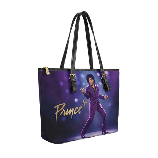 Prince Black Stage handmade tote bag
